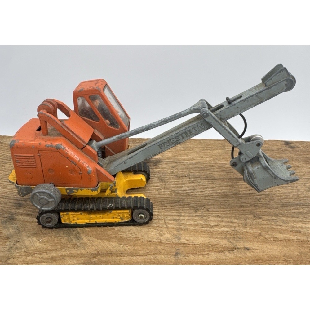 Corgi Major Priestman Cub V Shovel Evcavator #1128 Scope Diecast Digger‎ Vintage